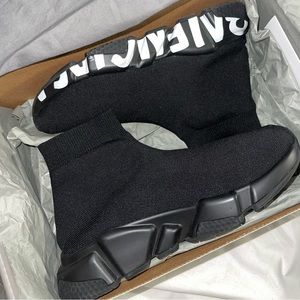 * Balenciaga Speed Graffiti Sneakers *